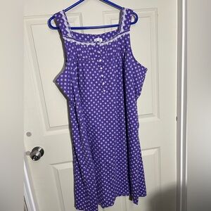 Dalia Collection Purple Floral Dress